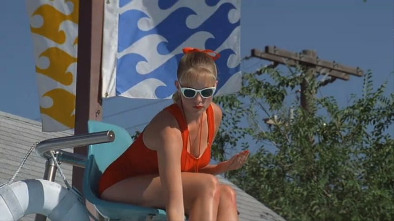 Wendy Peffercorn applies lotion