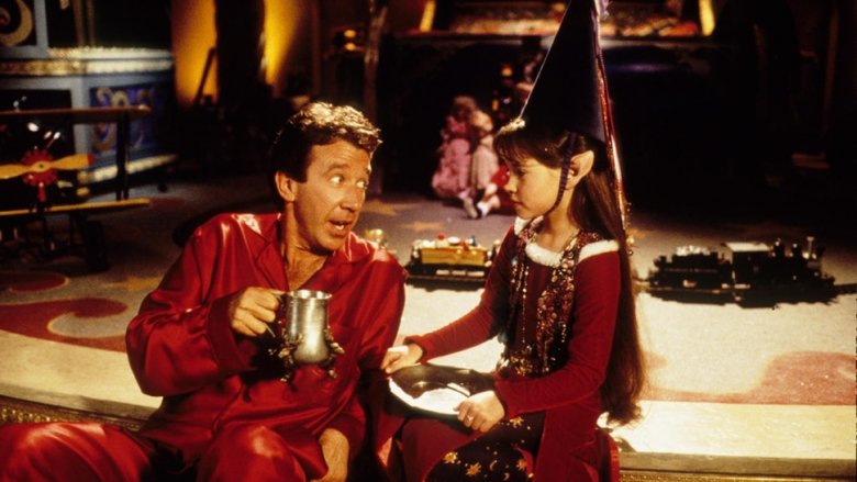 Tim Allen and Paige Tamada in The Santa Clause