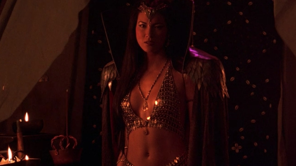 Kelly Hu as Cassandra the Sorceress in The Scorpion King