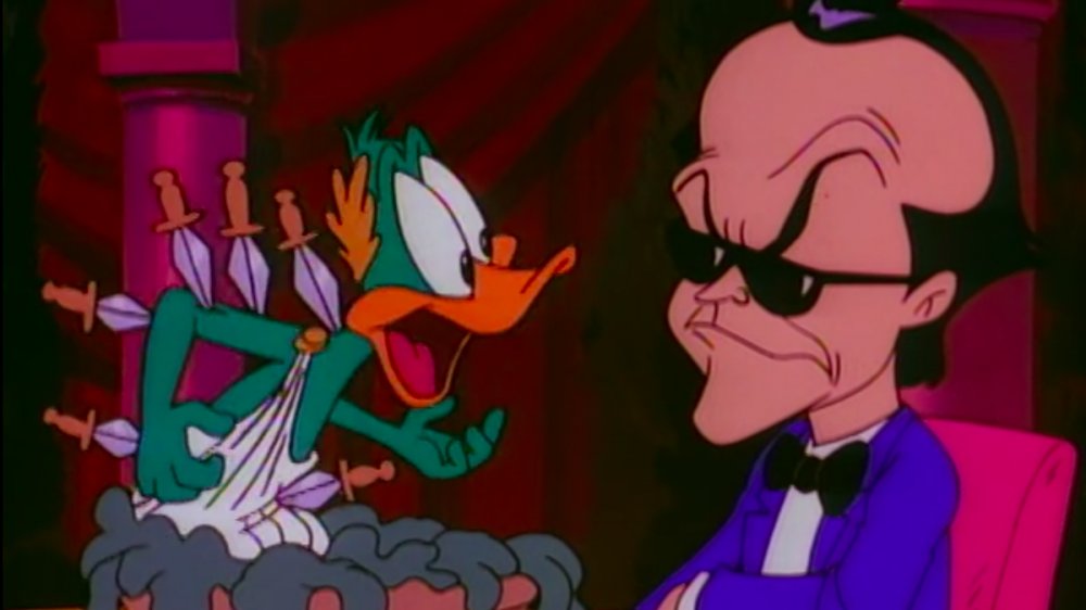 Plucky Duck and Jack Nicholson