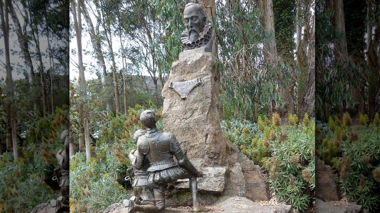 The Miguel de Cervantes Memorial in San Francisco