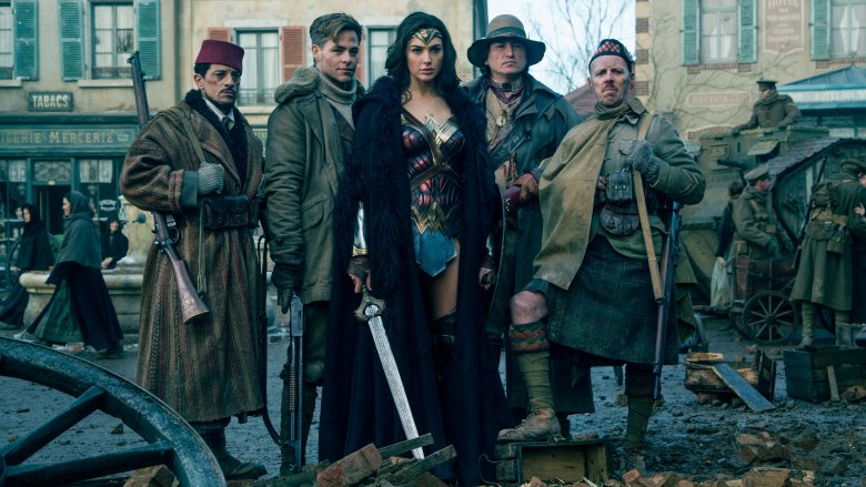 Wonder Woman, Steve Trevor, Gal Gadot, Chris Pine