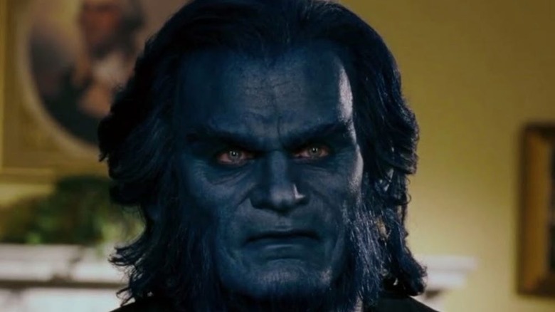 Hank McCoy frowns