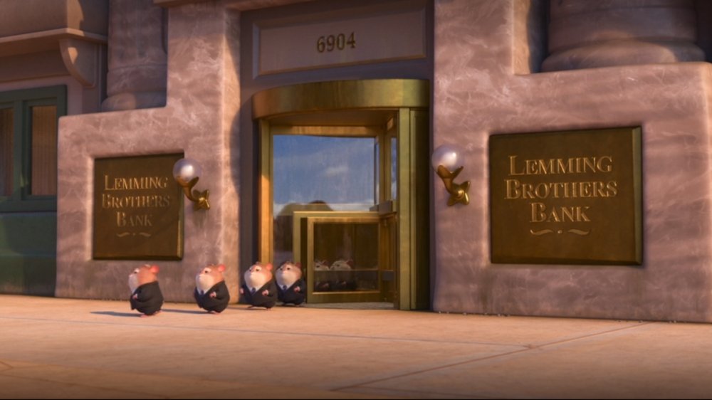 Lemming Brothers Bank, from Zootopia