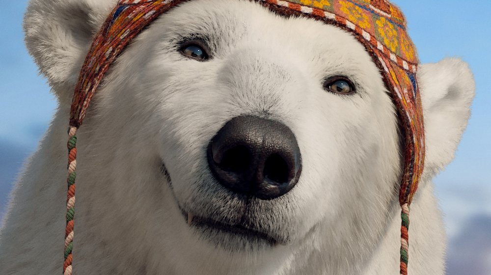 Yoshi the polar bear in Dolittle