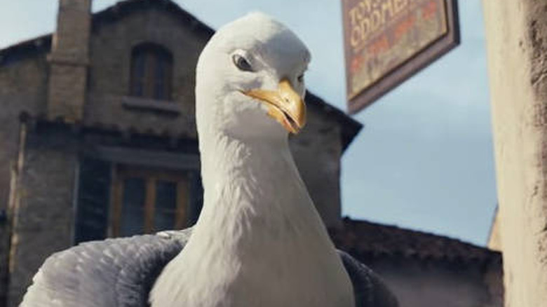 Sofia the seagull in Pinocchio 2022