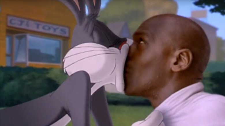 Bugs Bunny and Michael Jordan