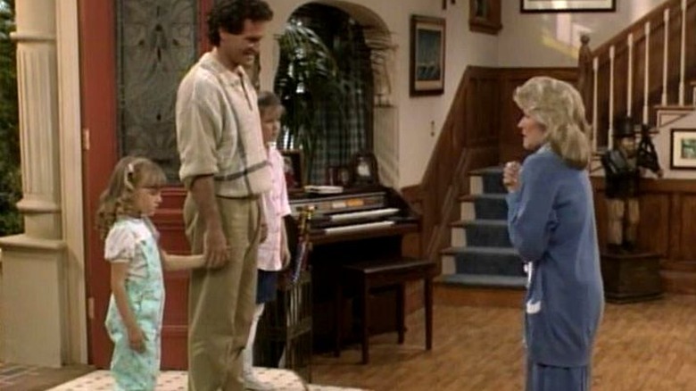 The Tanner family with John Posey as Danny Tanner