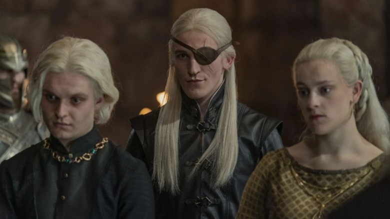 Aegon, Aemond and Helaena Targaryen