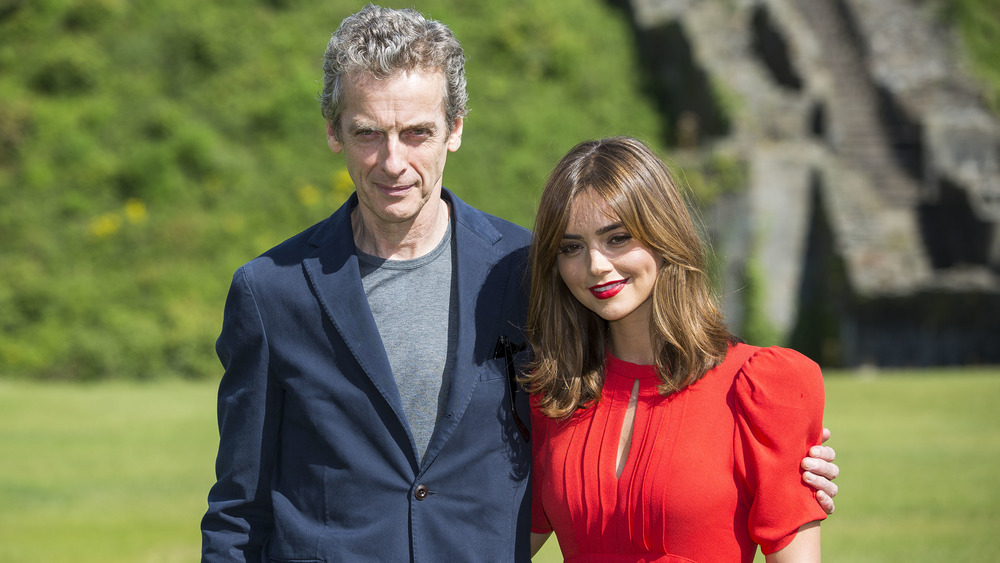 Peter Capaldi and Jenna Coleman