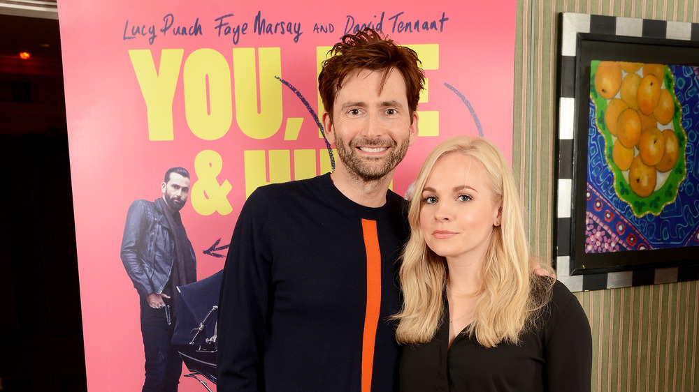 David Tennant and Georgia Moffett