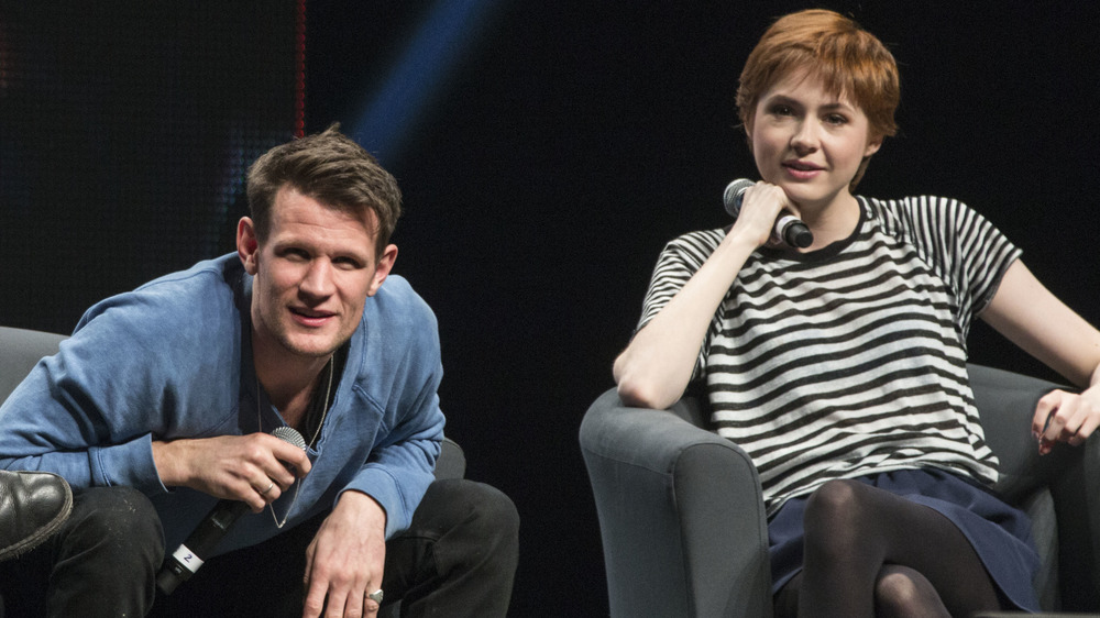 Matt Smith and Karen Gillan