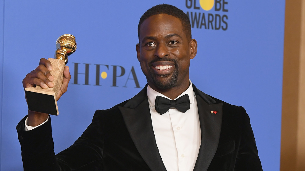 Sterling K. Brown receives his Golden Globe