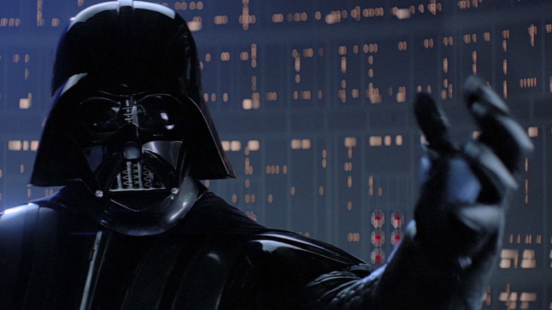 Vader with hand outstretched 