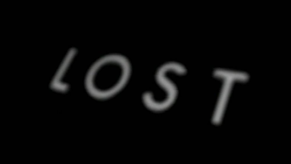 The title card from Lost