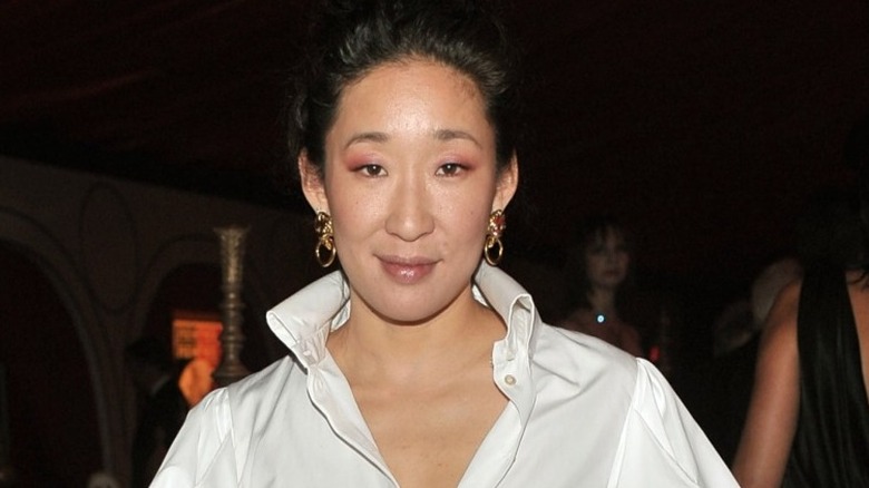 Sandra Oh smiling