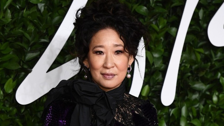 Sandra Oh at fashion show