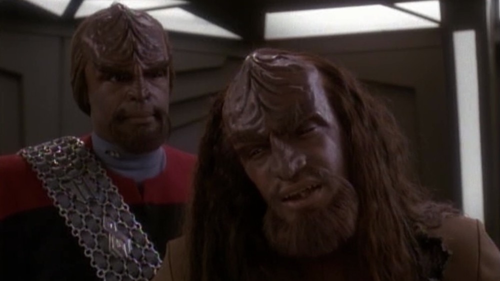 Worf and Kurn together