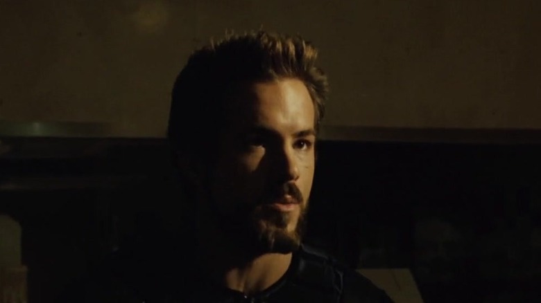 Blade: Trinity's Hannibal frowning