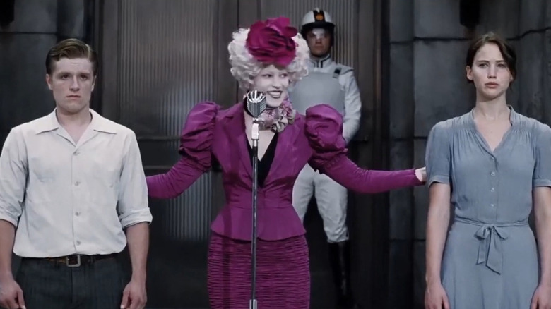 Effie introduces Katniss