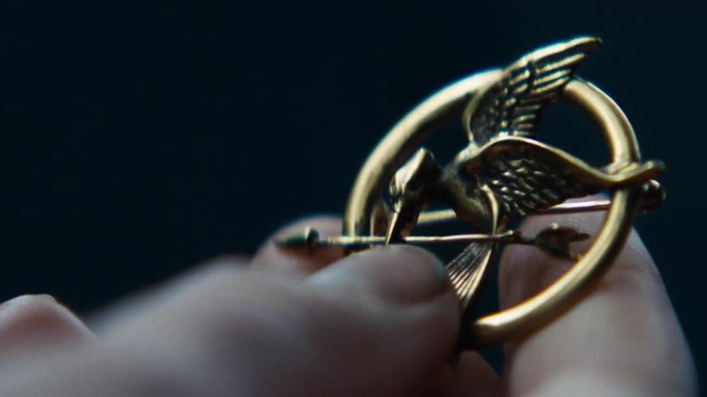 Mockingjay pin