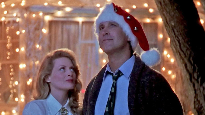 Chevy Chase and Beverly D'Angelo in Christmas Vacation