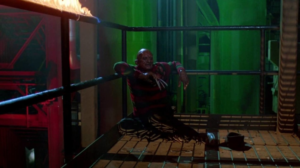 Freddy Krueger dying