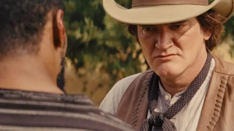 Tarantino as a cowboy's outfit