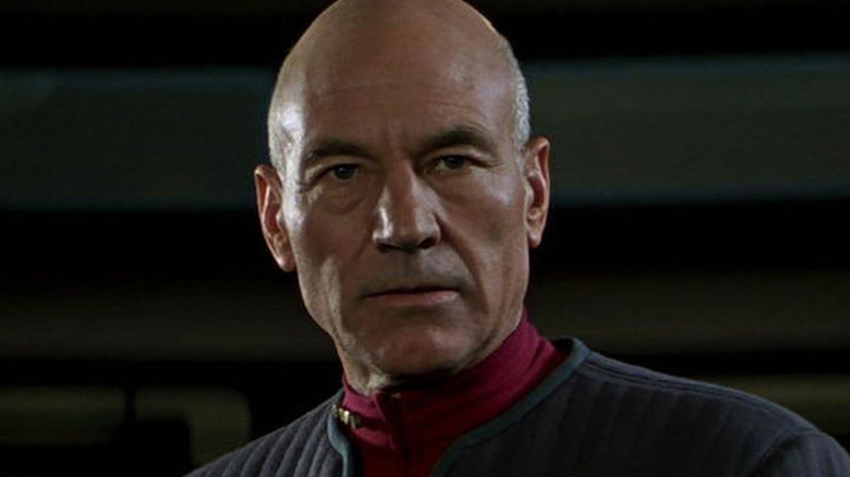 Picard on the Enterprise bridge