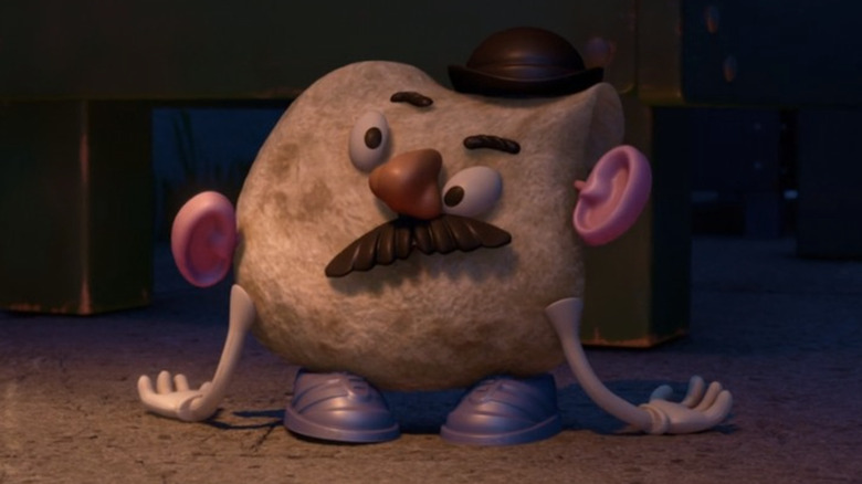 Mr. Potato Head becoming Mr. Tortilla Head