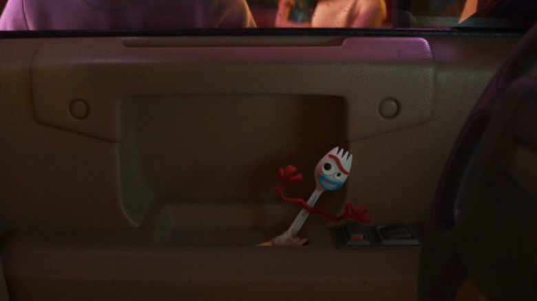 Forky messing with the RV