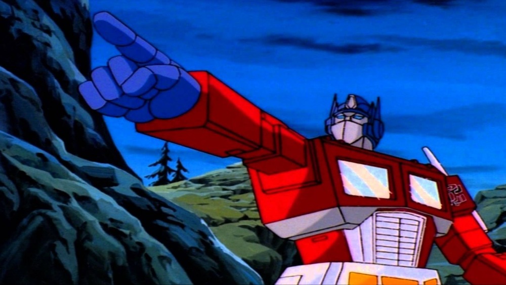 Optimus Prime in the original Transformers cartoon