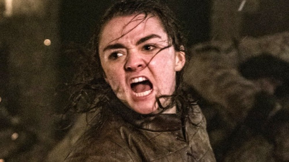 Maisie Williams as Arya Stark, from Game of Thrones