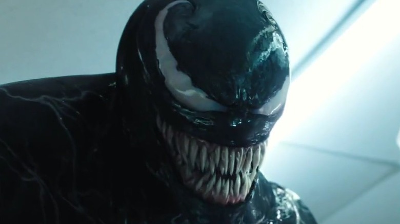 Venom smiling