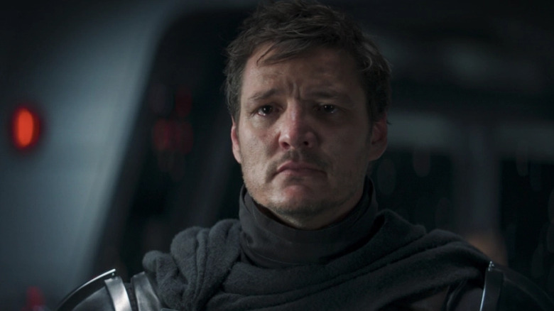 Pedro Pascal sad Mandalorian