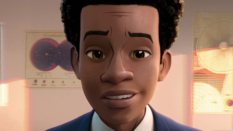 Miles Morales Smirking