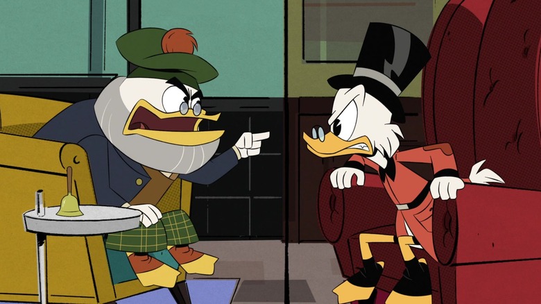 Scrooge McDuck and Flintheart Glomgold
