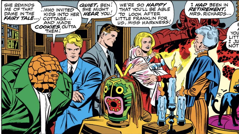 The Fantastic Four Meet Agatha Harkness