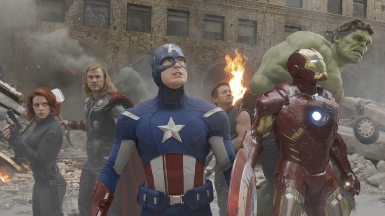 The avengers assemble