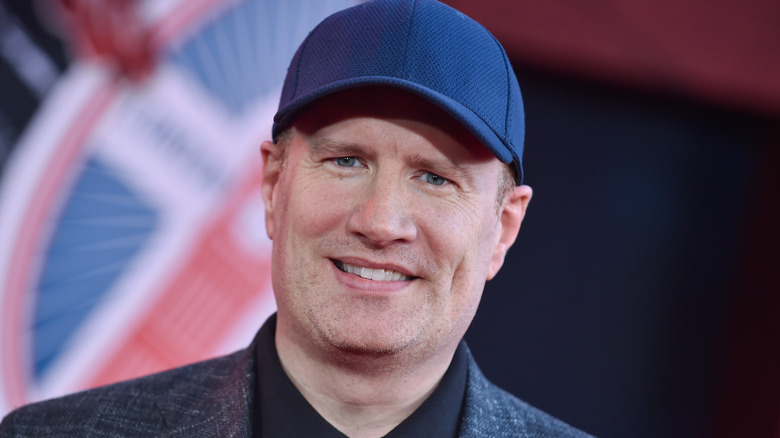 Kevin Feige smiles