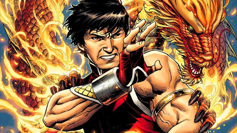 The comic book incarnation of Shang-Chi