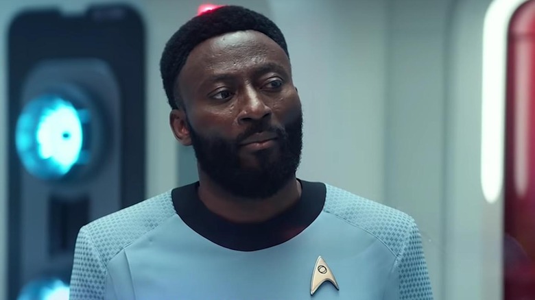 Dr M'benga looks right Star Trek