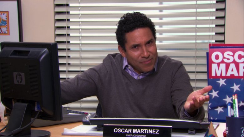 Oscar Nunez in The Office