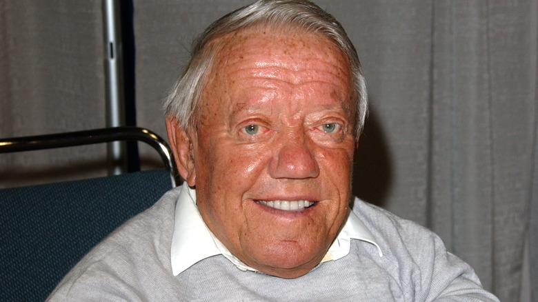 Kenny Baker smiling