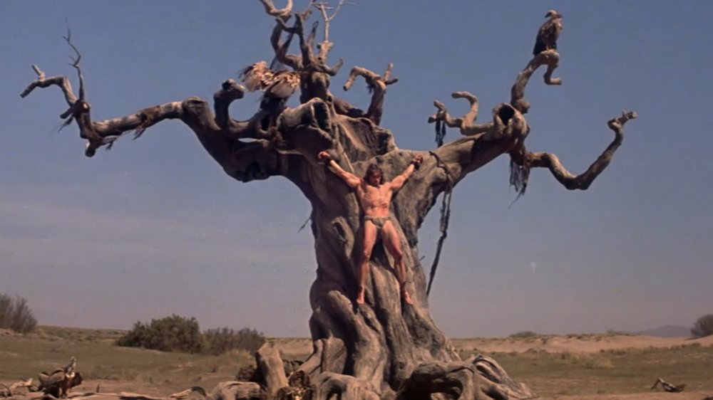 Conan gets crucified