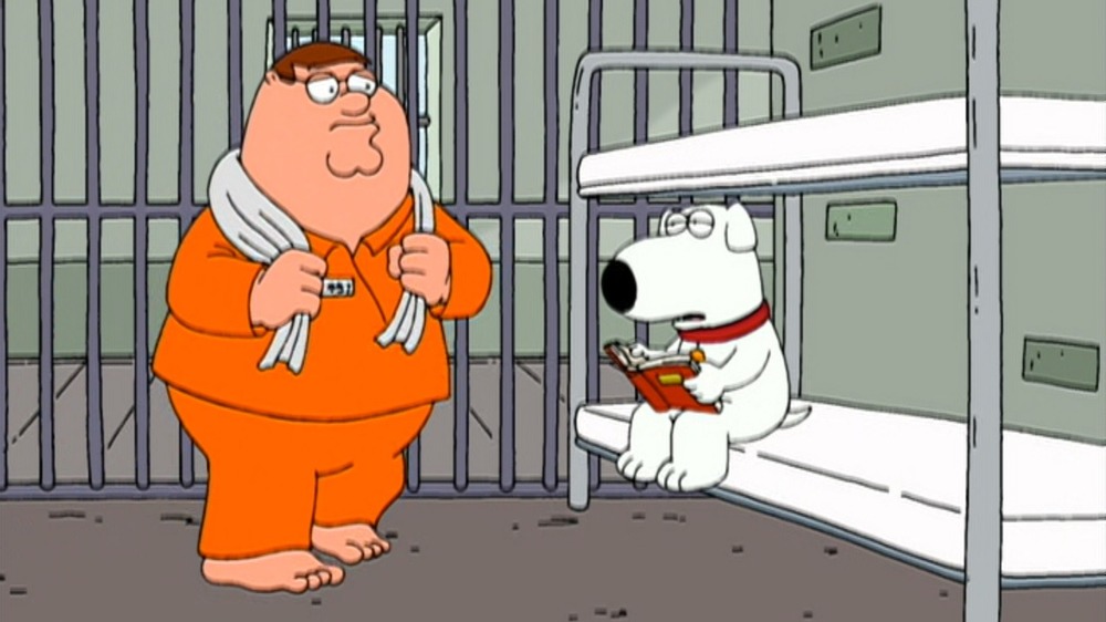 Peter and Brian in prison