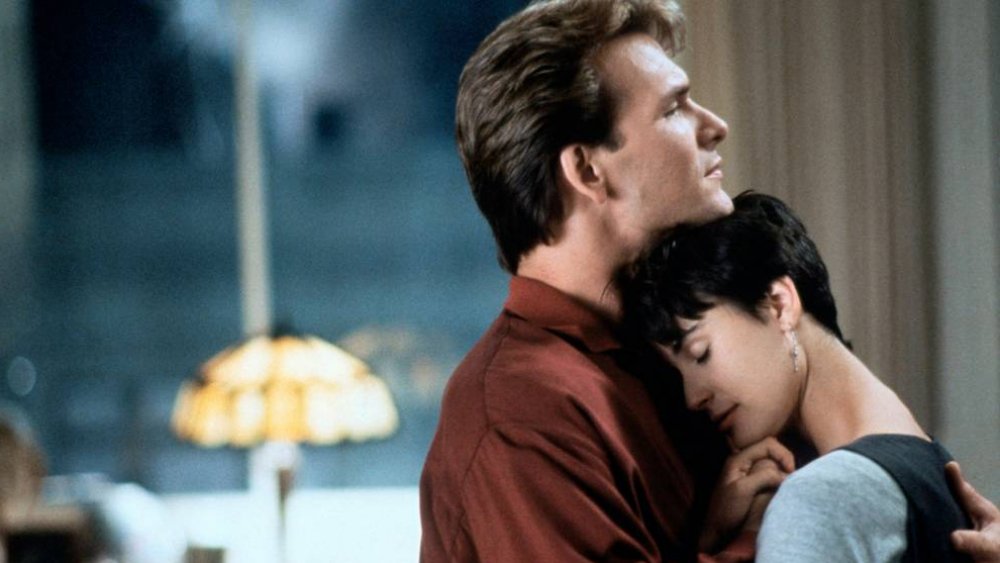 Patrick Swayze as Sam and Demi Moore as Molly in Ghost