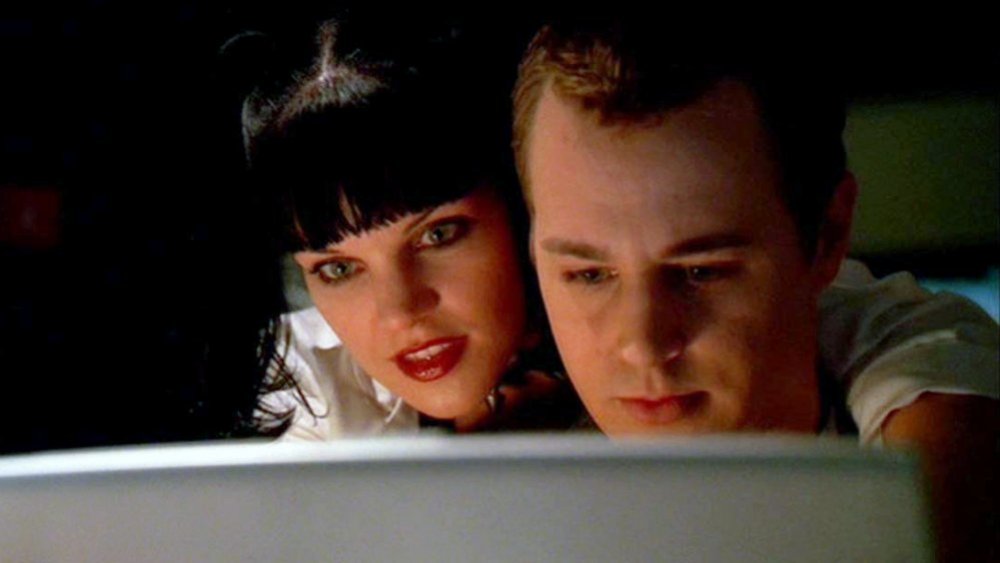 Pauley Perrette and Sean Murray on NCIS