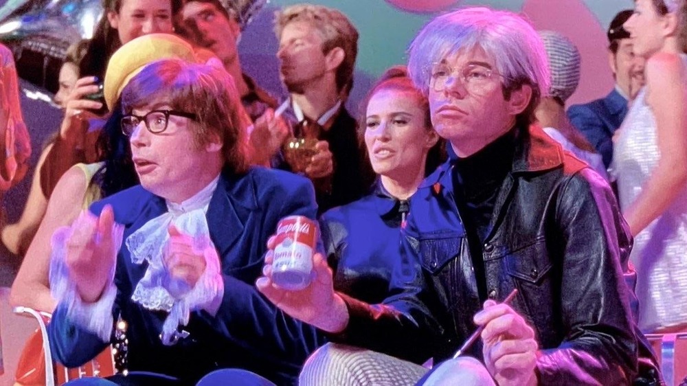 Austin Powers with Andy Warhol