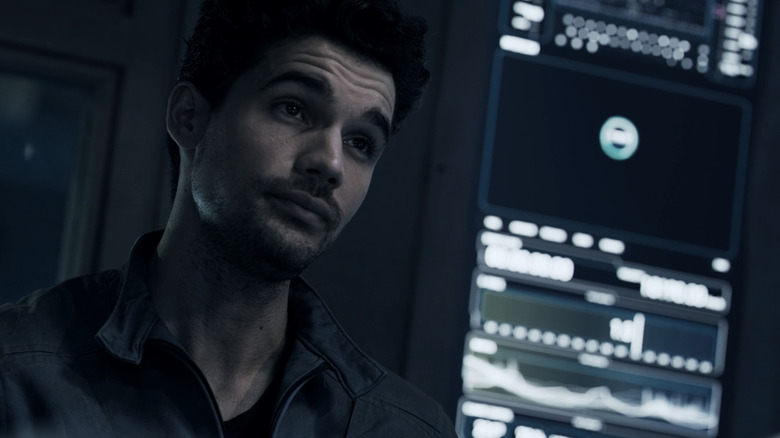 Steven Strait as James Holden in "The Expanse" 